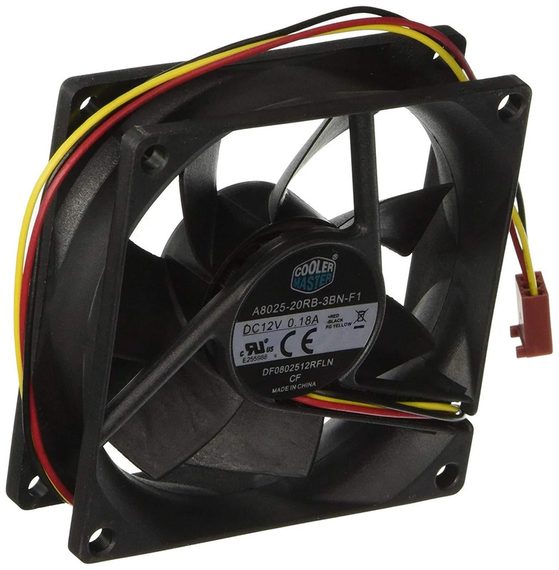 Cooler Master Standard Fan 80 ST2 80mm - Air CPU Cooler - مروحة تبريد